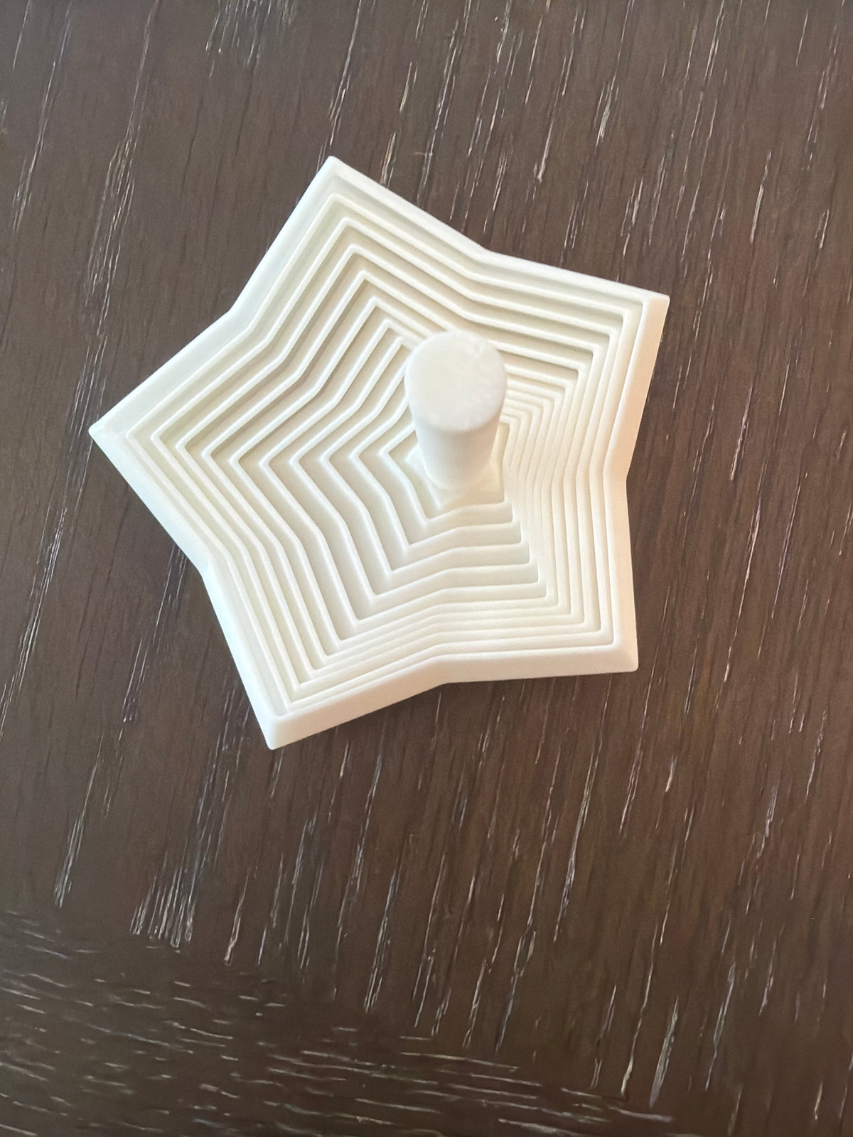 Mini White Collapsible Star Fidget